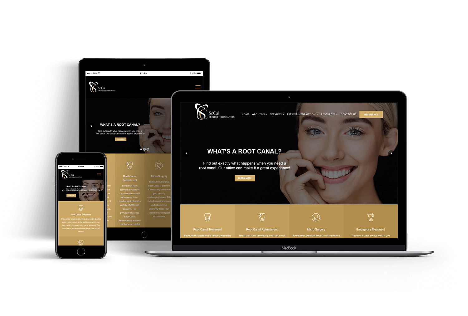 SoCal Micro Endodontics website design