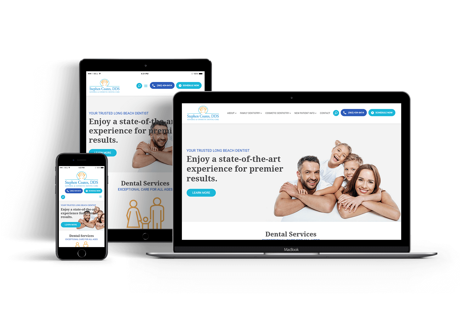 Stephen Coates, DDS website design